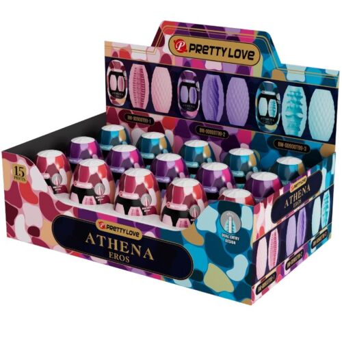 Masturbator Bodies & Masturbators Athena Eros Pack med 3 strukturer