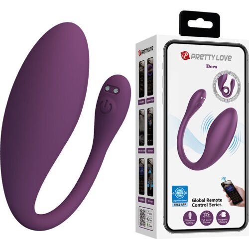 Vibrator Pretty Love Dora med APP-kontroll och 12 vibrationslägen