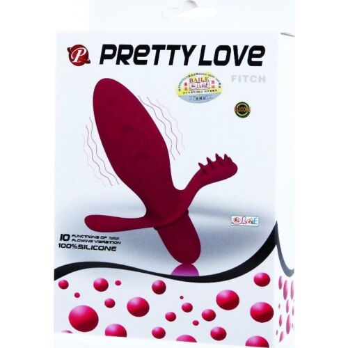 Pretty Love Flirtation Vibrator för dubbel stimulering