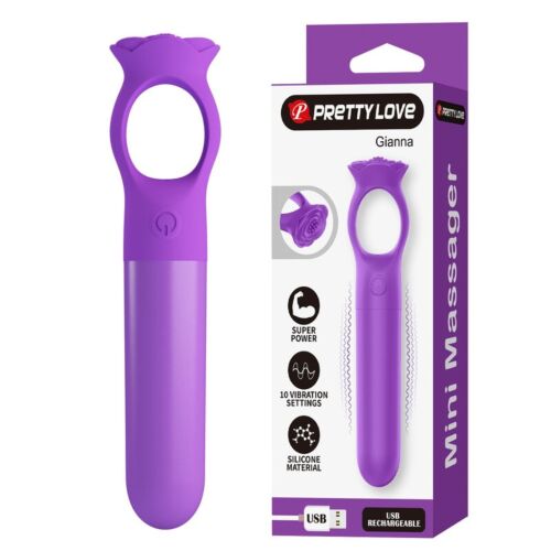 PRETTY LOVE GIANA uppladdningsbar mini vibrator