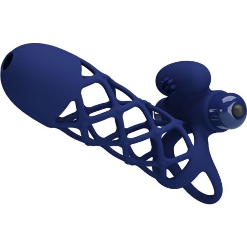 Vibrerande Hylsa Pretty Love Giann med Klitorisstimulator