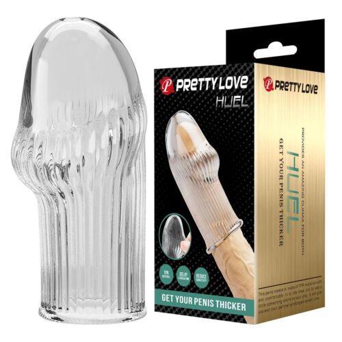 Penis Sleeve FOR HIM Pretty Love HUEL Transparent