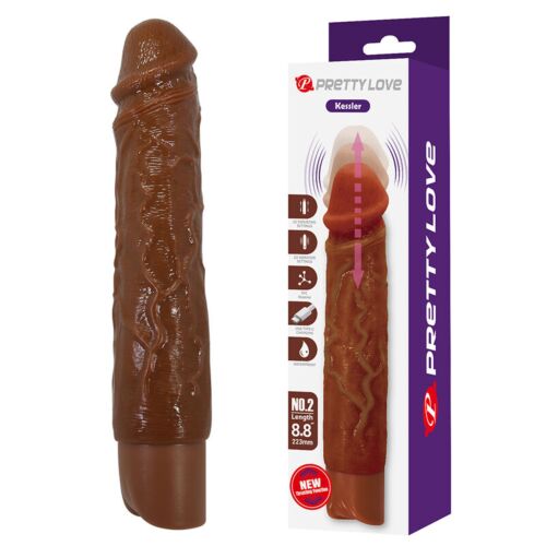 PRETTY LOVE KESSLER realistisk vibrerande dildo