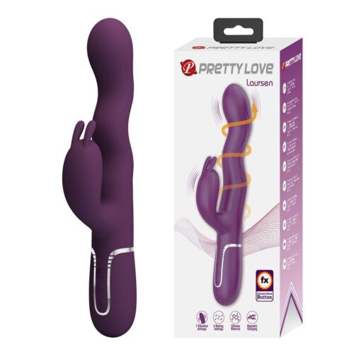 Vibratore Pretty Love Loursen med tryck och 7 vibrationslägen