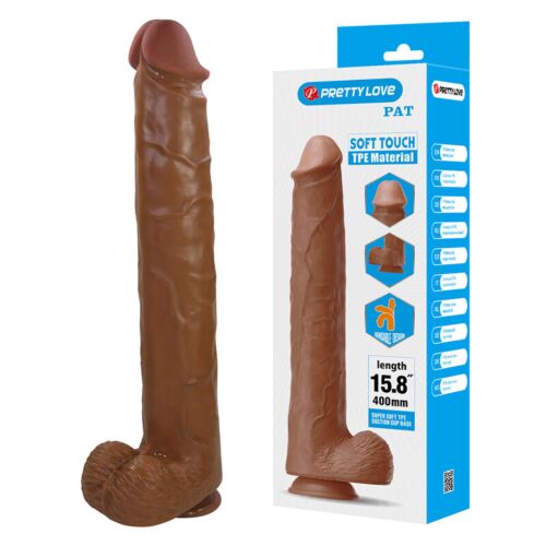 DILDOS PRETTY LOVE Realistisk Dildo Med Sugkopp 40 cm