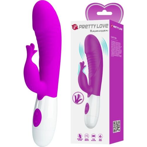 G-punkt Vibrator Pretty Love Rasmussen med Dubbel Stimulering
