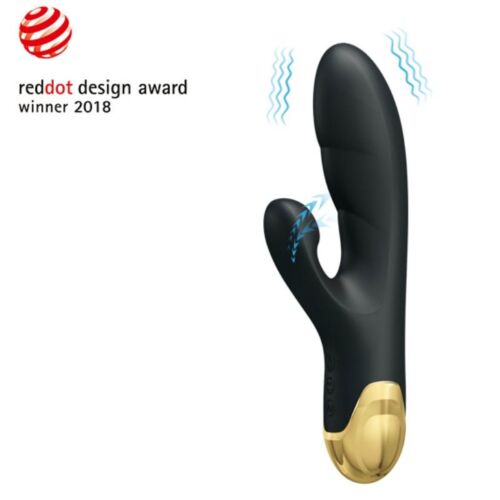 Vibrator Pretty Love Smart Naughty med succion och vibration