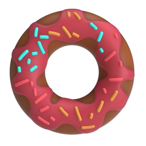 Anhängare FOR HIM SUPER DONUT Ring med rolig design