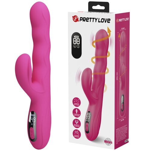 Rabbitvibrator High Tech Winters med LED-display