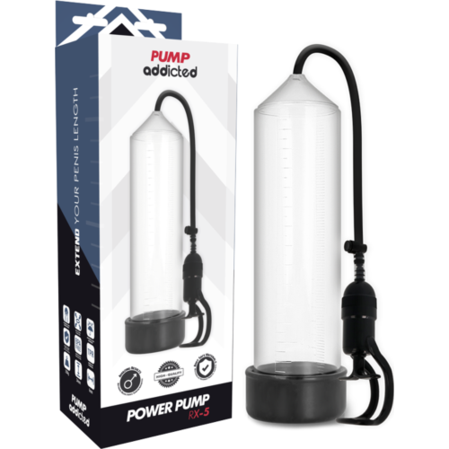 Pump Addicted RX5 Transparent Penisförstoringspump