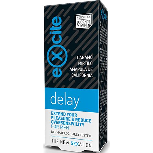 Delay Gel EXCITE 20 ML för mindre känslighet