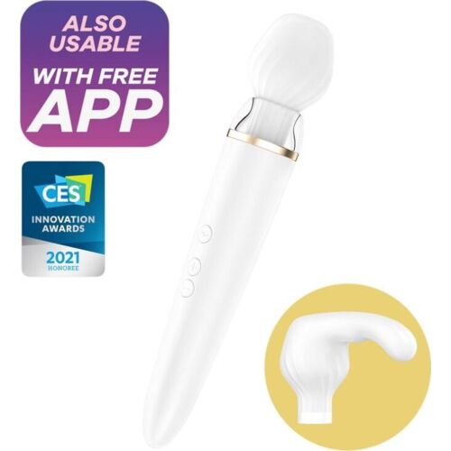 Vibrator Satisfyer Double Wand-er med App Kontroll