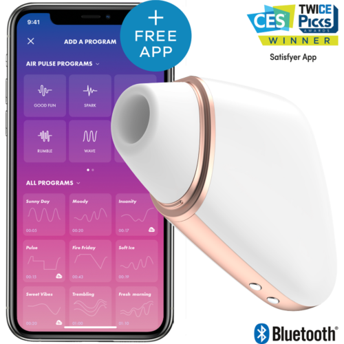 Sugapparat Satisfyer Love Triangle med Appkontroll