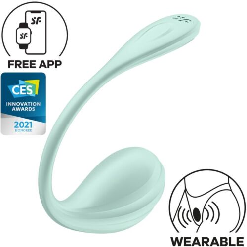 G-punktsstimulator Satisfyer Smooth Petal med gratis app