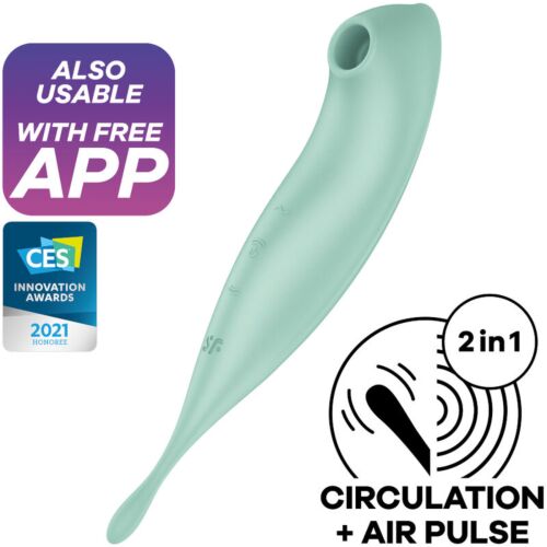 Tryckvågsvibrator Satisfyer Twirling Pro+ med app