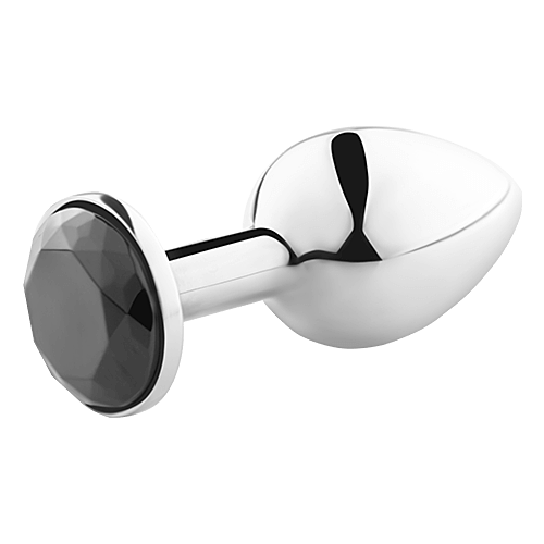 Analplug SECRETPLAY Black S - Konisk design för stimulation