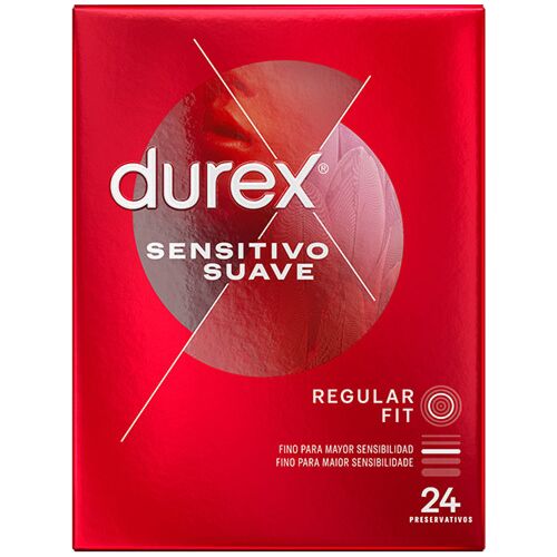 Durex Sensitive Kondomer 24 Enheter - Tunnare och Bättre Passform