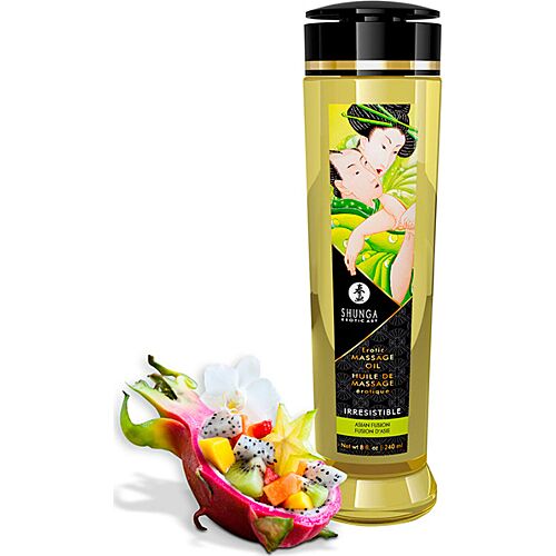 Massageolja Shunga Irresistible - Blommor