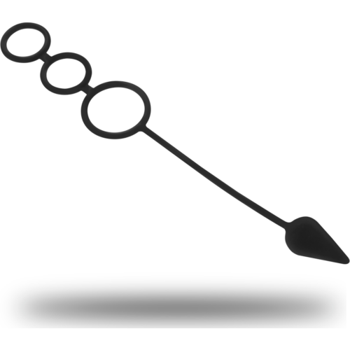 Analplug och Ring Set av OhMama Fetish - 3 i 1