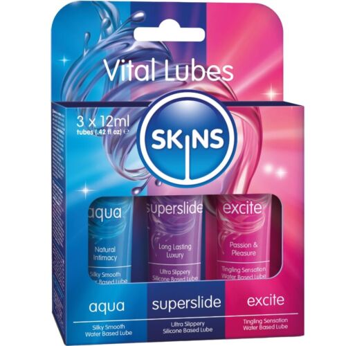 Lubrikant KIT SKINS VITAL LUBES 3 x 12 ML