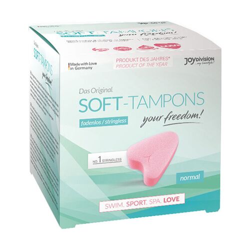 Mjuka tamponger Joydivision Hjärtformat