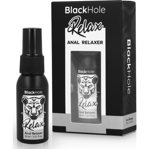 Anal Relaxer Spray BLACK HOLE 30ml för Komfort