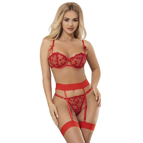 Lingeri Set SUBBLIME HEART PRINT | Komfort och elegans