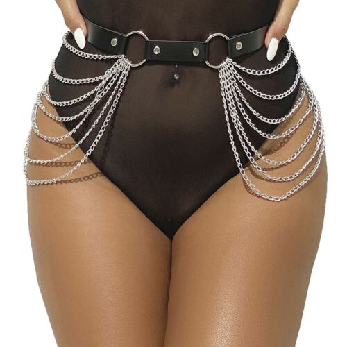 Kroppssele SUBBLIME FETISH Chainbelt med kedjor