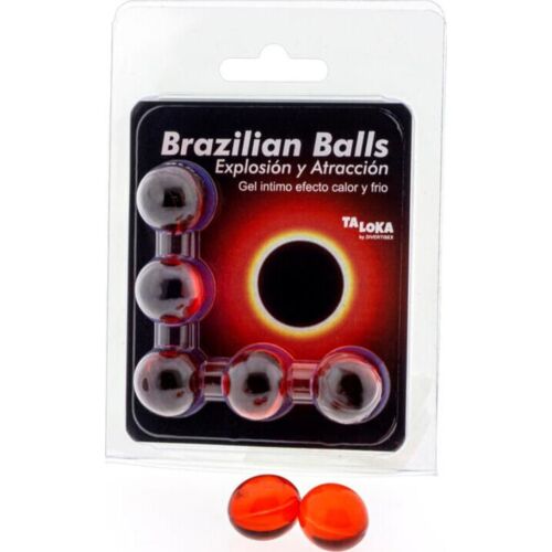 Taloka Brasilianska Bollar Gel – Varm och Kall Effekt