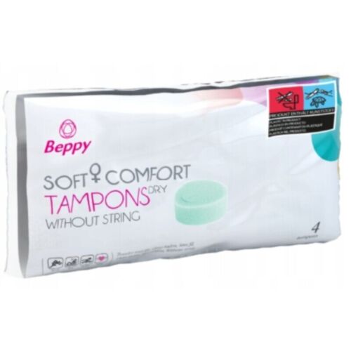 BEPPY Classic Soft-Comfort Tamponger — 4-pack