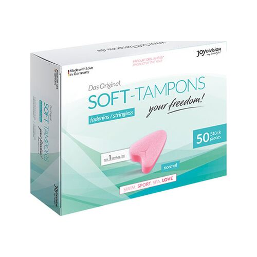 Mjuka Tamponger JOYDIVISION - Original Soft-Tampons 50 Enheter