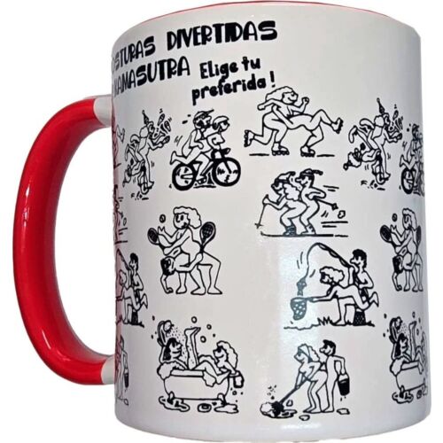 Keramisk Mugg Diablo Picante Kamasutra Positioner