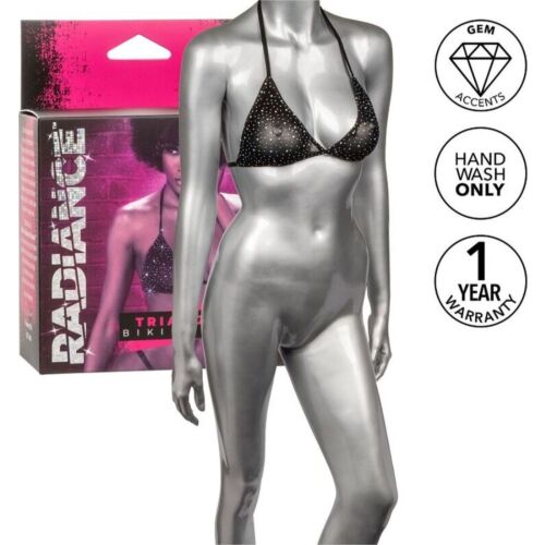 CalExotics Radiance Triangle Bikinöverdel med Strass