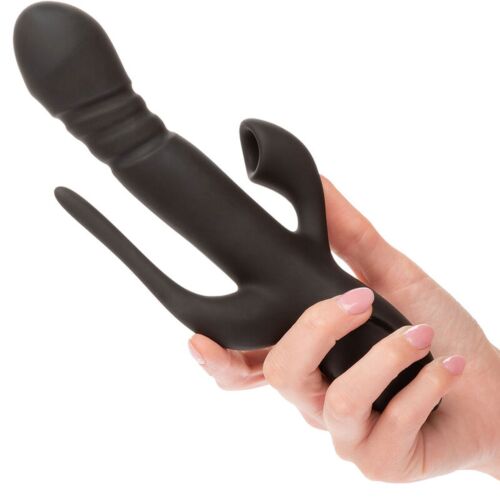 Vibrator CALEXOTICS Triple Euphoria med kraftfull stötfunktion