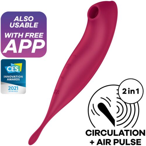 Sugapparat Satisfyer Twirling Pro+ med App-kontroll