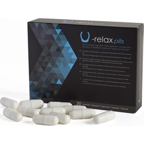 U-Relax Kapslar 500COSMETICS – Stöd för känslomässigt välbefinnande