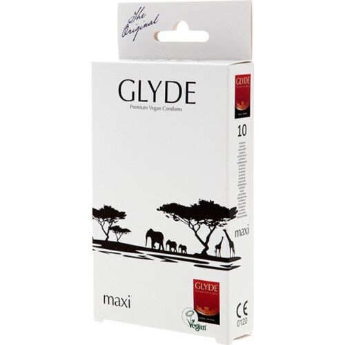 Preservativ Glyde Ultra Max 10 pack veganska och lubrerade