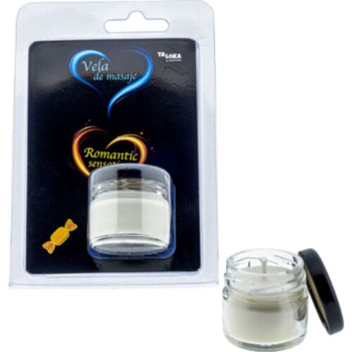 Massage Ljus TALOKA Karamelldoft för Intima Stunder