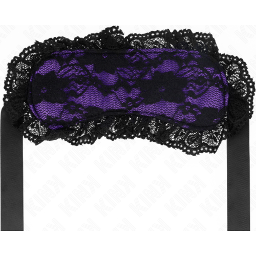 Ögonmask KINK MASKED ALLURE Modell 2 med spetsdetaljer