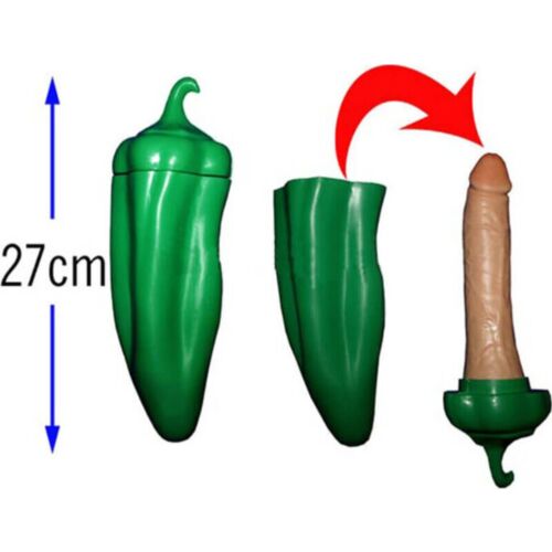 Modalitet Diablo Picante Penis Grön Peppar Överraskning