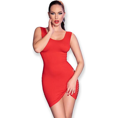 Chilirose Sömlös Sexig Klänning CR 4622