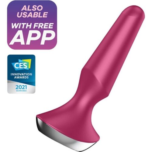 Analplug Satisfyer Plug-ilicious 2 med appkontroll