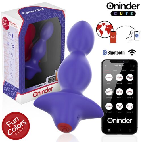 Analplug ONINDER CUTE med appkontroll