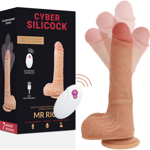 Cyber Silicock Mr Rick 20.9 cm Fjärrkontroll Vibrator