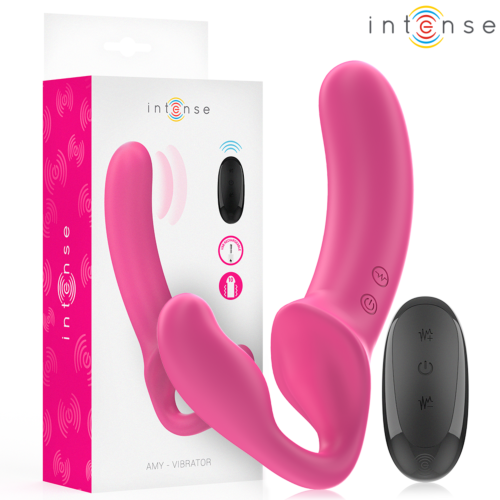 Dubbelt Vibrator INTENSE AMY med fjärrkontroll