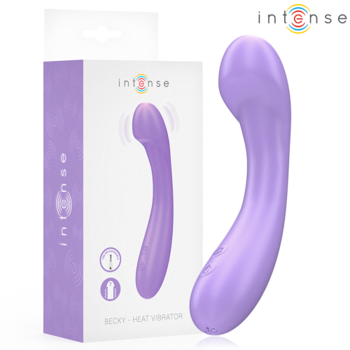 Vibrator INTENSE BECKY 19 cm med värmefunktion och 7 vibrationer