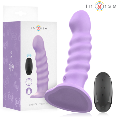 Fjärrstyrd Vibrator INTENSE BRENDA med Spiraldesign
