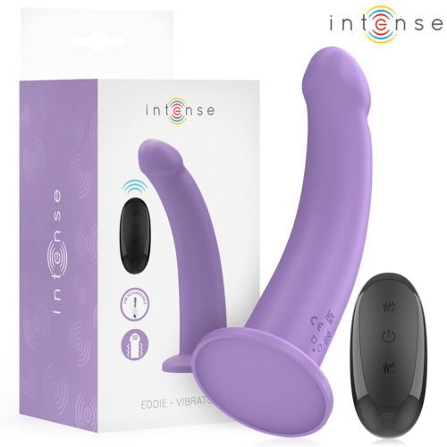 Vibrator INTENSE EDDIE 17,5CM med fjärrkontroll