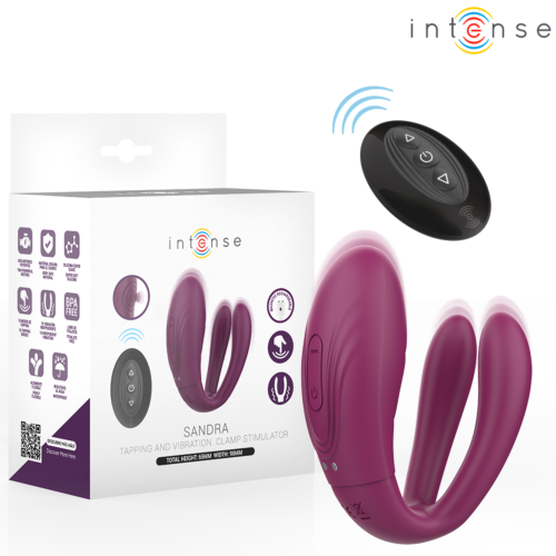 INTENSE Sandra Tapping Vibrator med Fjärrkontroll