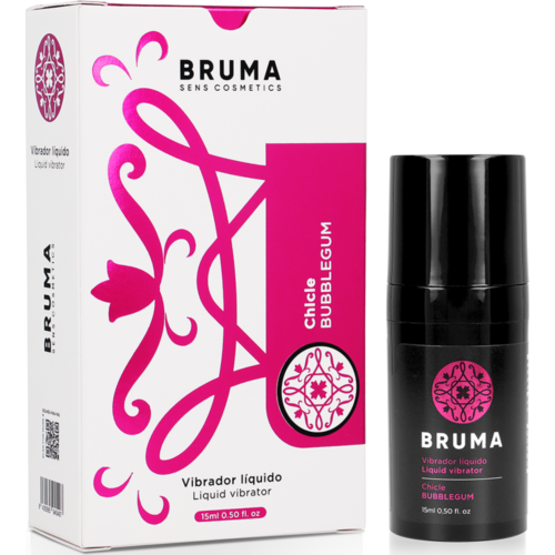 Flytande Vibrator BRUMA Bubblegum 15ml - Spännande Känslor